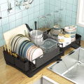 Rust Resistant 2 in 1 Dish Draining Rack